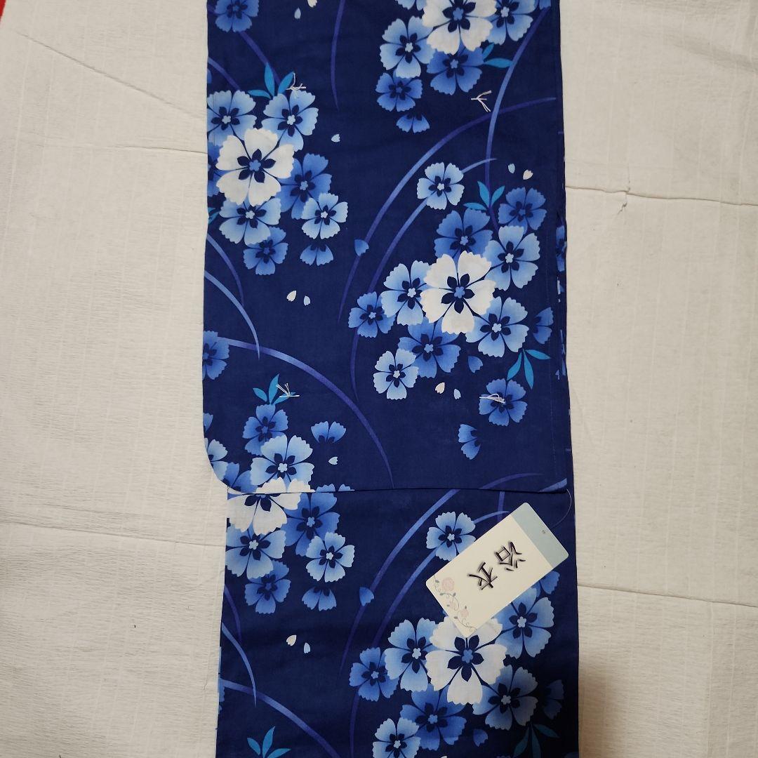 新品未使用タグしつけ付き浴衣単品　２L～3Lサイズ