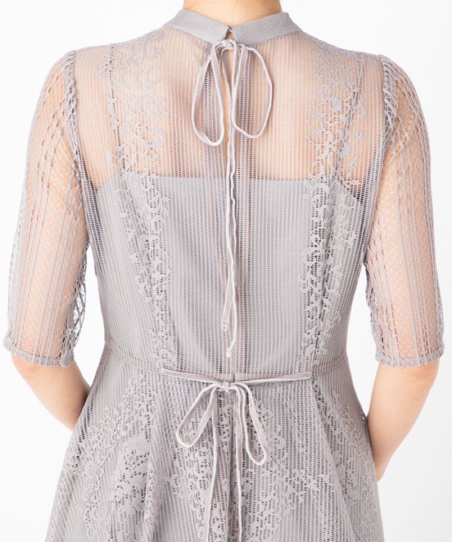 【FRAY I.D】美品_グレージュオケージョンドレス