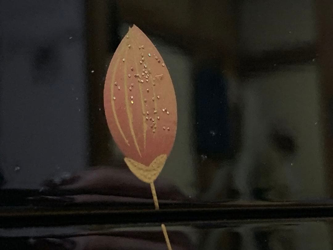 【未使用ですが長期保管】会津塗り　小引き出し