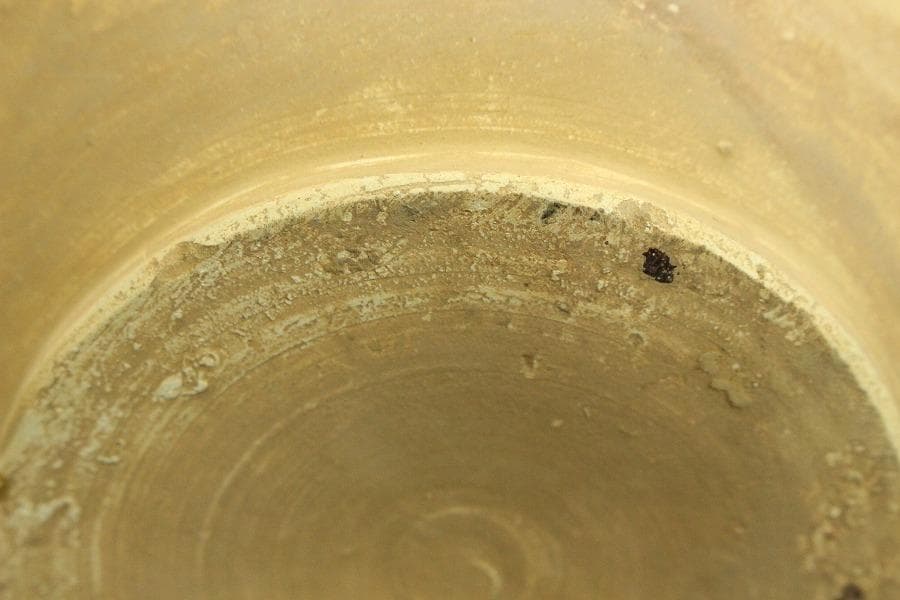 中国美術 唐三彩 蓋壷 高19cm(LC153)