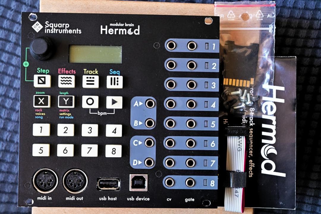 Squarp Instruments Hermod モジュラーシーケンサー