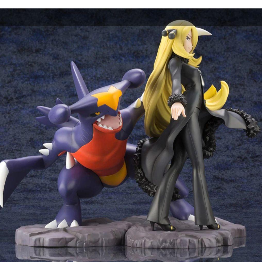 シロナ with ガブリアス　コトブキヤ　フィギュア　色紙付き！　ARTFX J