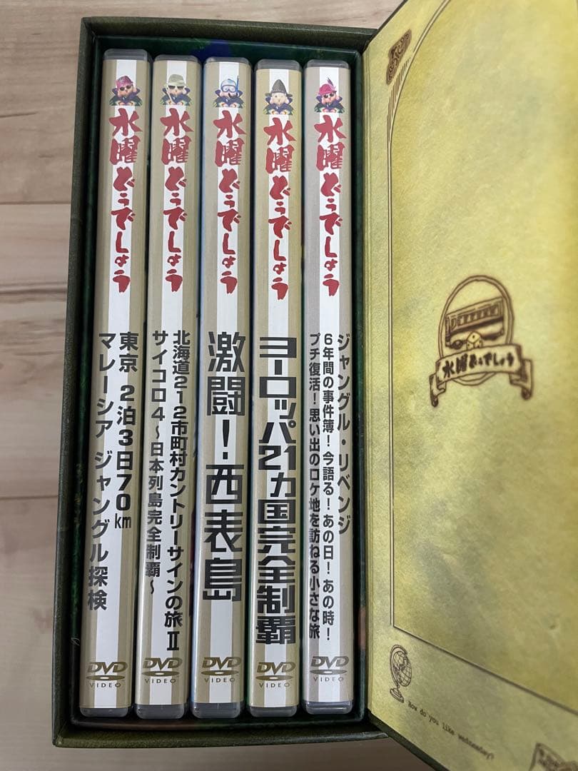 水曜どうでしょう DVDコンプリートBOX vol.1～6