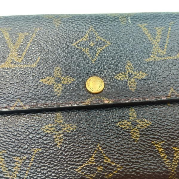 ルイヴィトン 長財布 モノグラム ポシェットポルトモネクレディ 旧型 0050