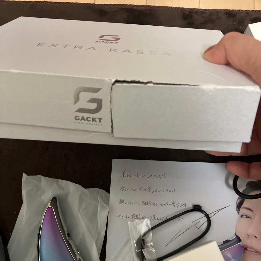 EXTRA KASSA エクストラカッサ　GACKT プロジェクト美顔器　新品