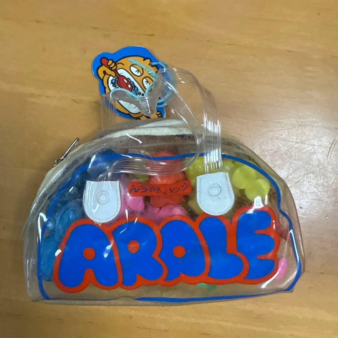 放送当時物 Dr.スランプ アラレちゃん んちゃバック 消しゴム21体