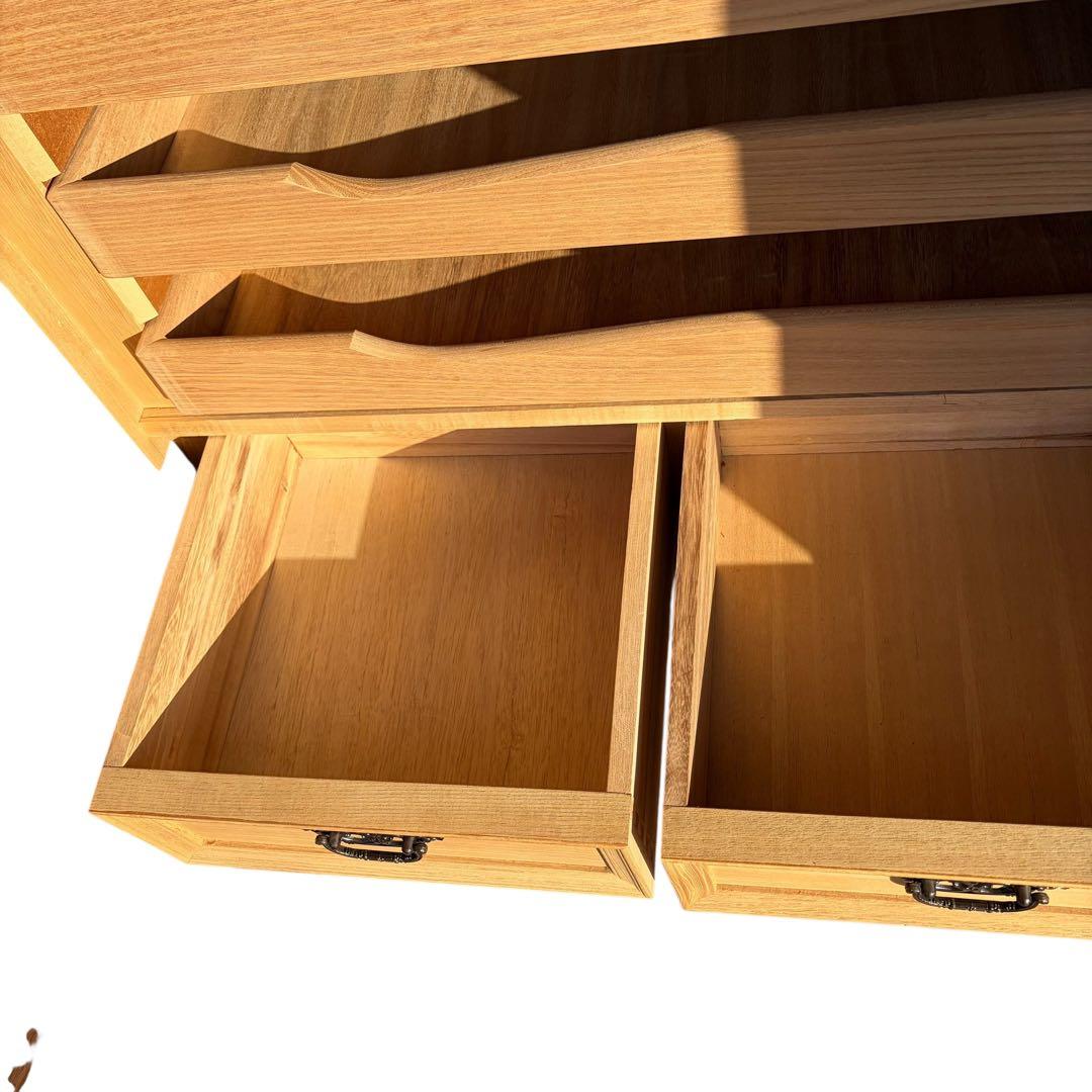 【美品】桐箪笥 桐タンス 和箪笥 10段 装飾 着物 高級