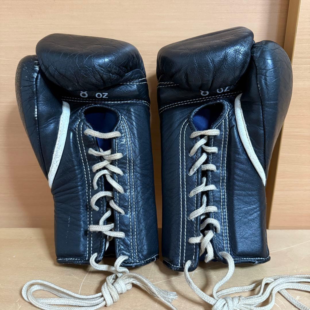 Winning ウイニング プロ試合用 8oz ひも式 ボクシンググローブ