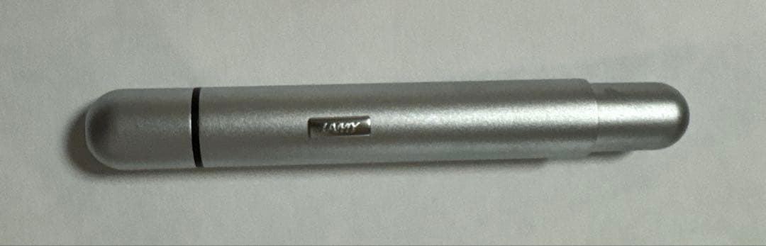 新品未使用 ラミー LAMY pico ボールペン マットクローム　替芯4本付