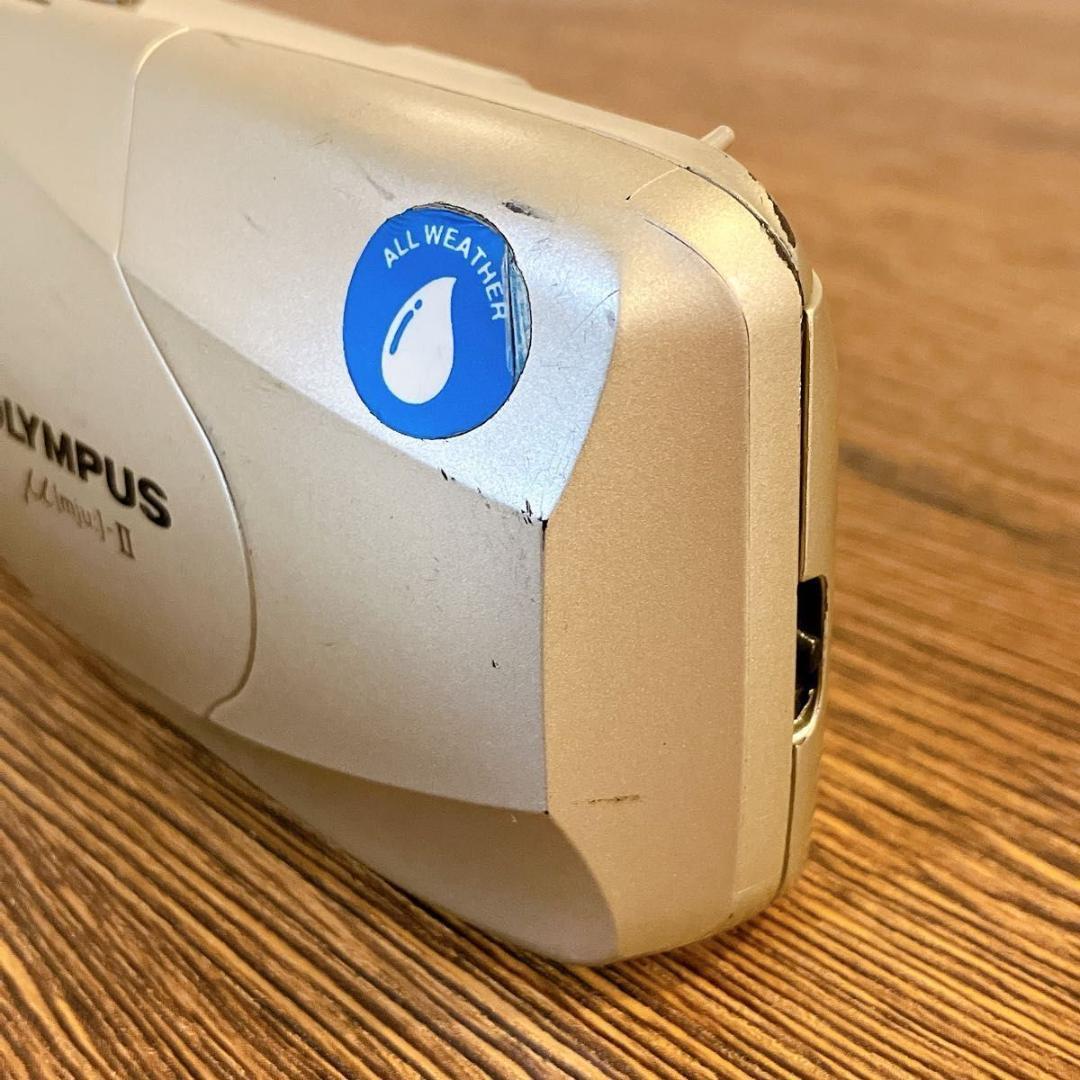 Olympus μ【mju:】-Ⅱフィルムカメラ　動作確認済　OLYMPUS