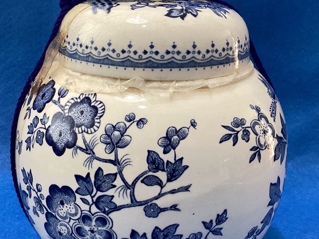 トワイニング＆メイソンズ　紅茶キャニスター　ティーポット　壷　未使用品　レトロ