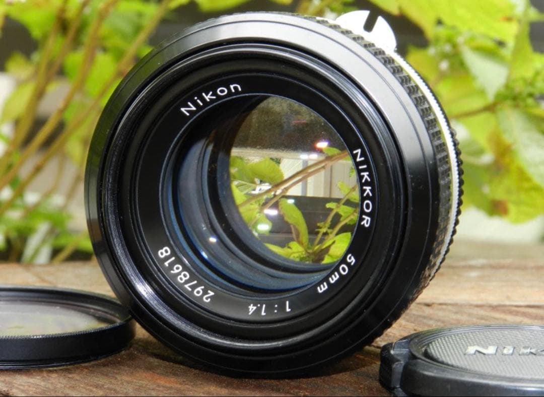 極美品　NIKON FE ブラック　NIKKOR 50 1.4