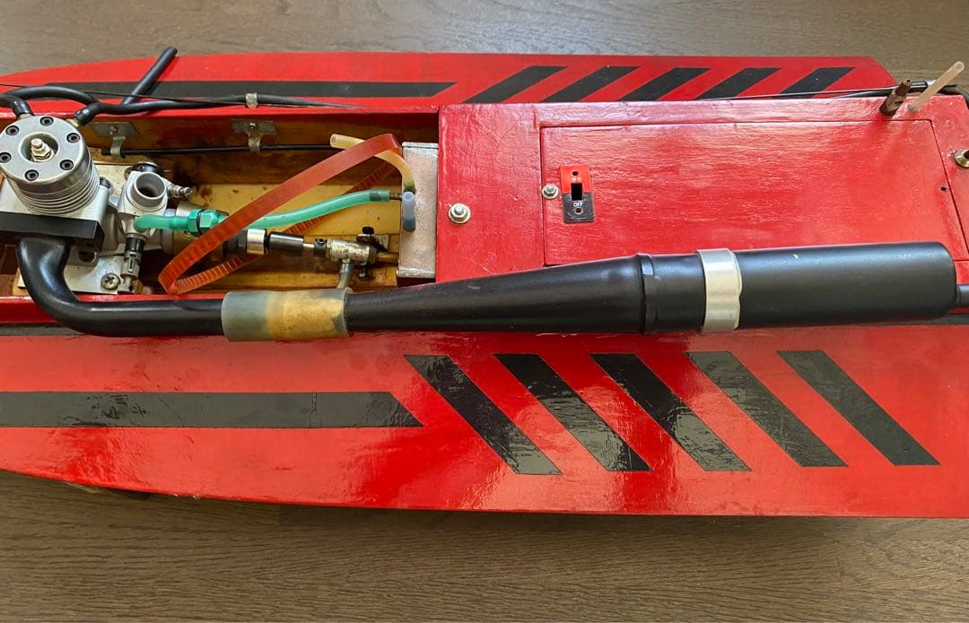 激レア　大島模型 マヌカイ 20 オメガタイプ RC艇ラジコンボート　当時物