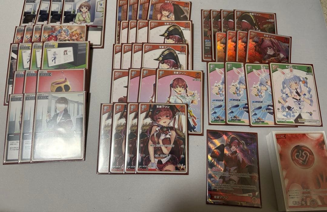 ホロカ　ホロライブカード　宝鐘マリン　兎田ぺこら　OSR付き