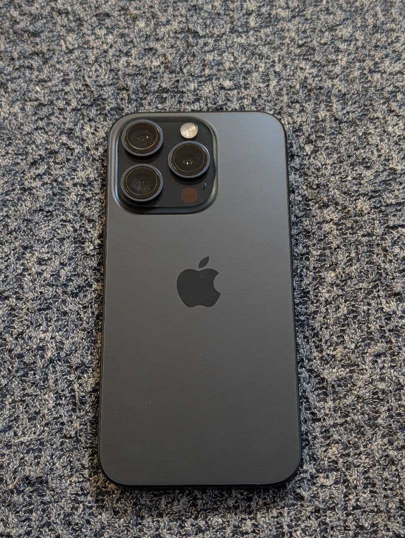 iPhone 15 Pro ブルーチタニウム 256gb SIMフリー