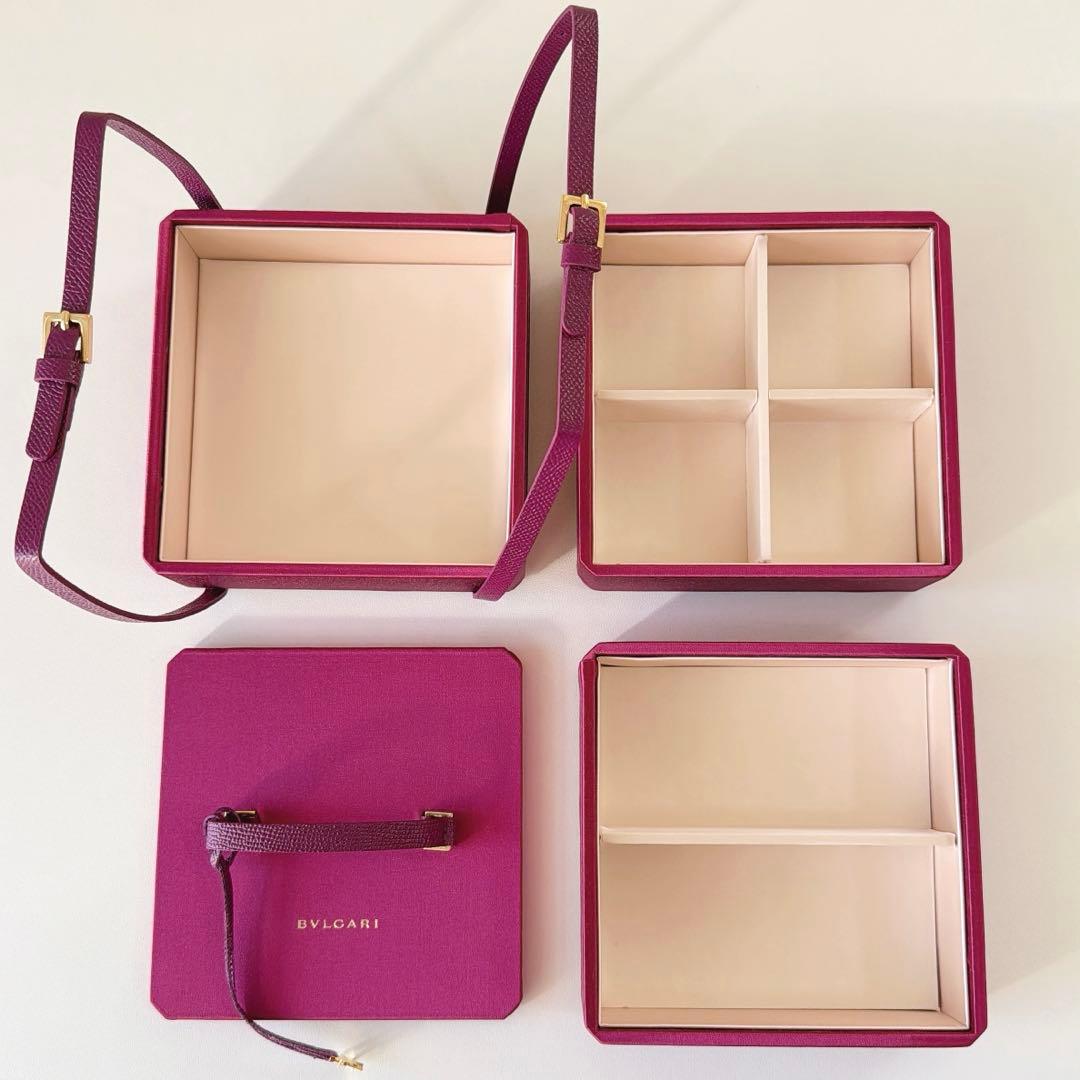 未使用　ブルガリ　BVLGARI 3段ジュエリーケースボックス　非売品　一点物