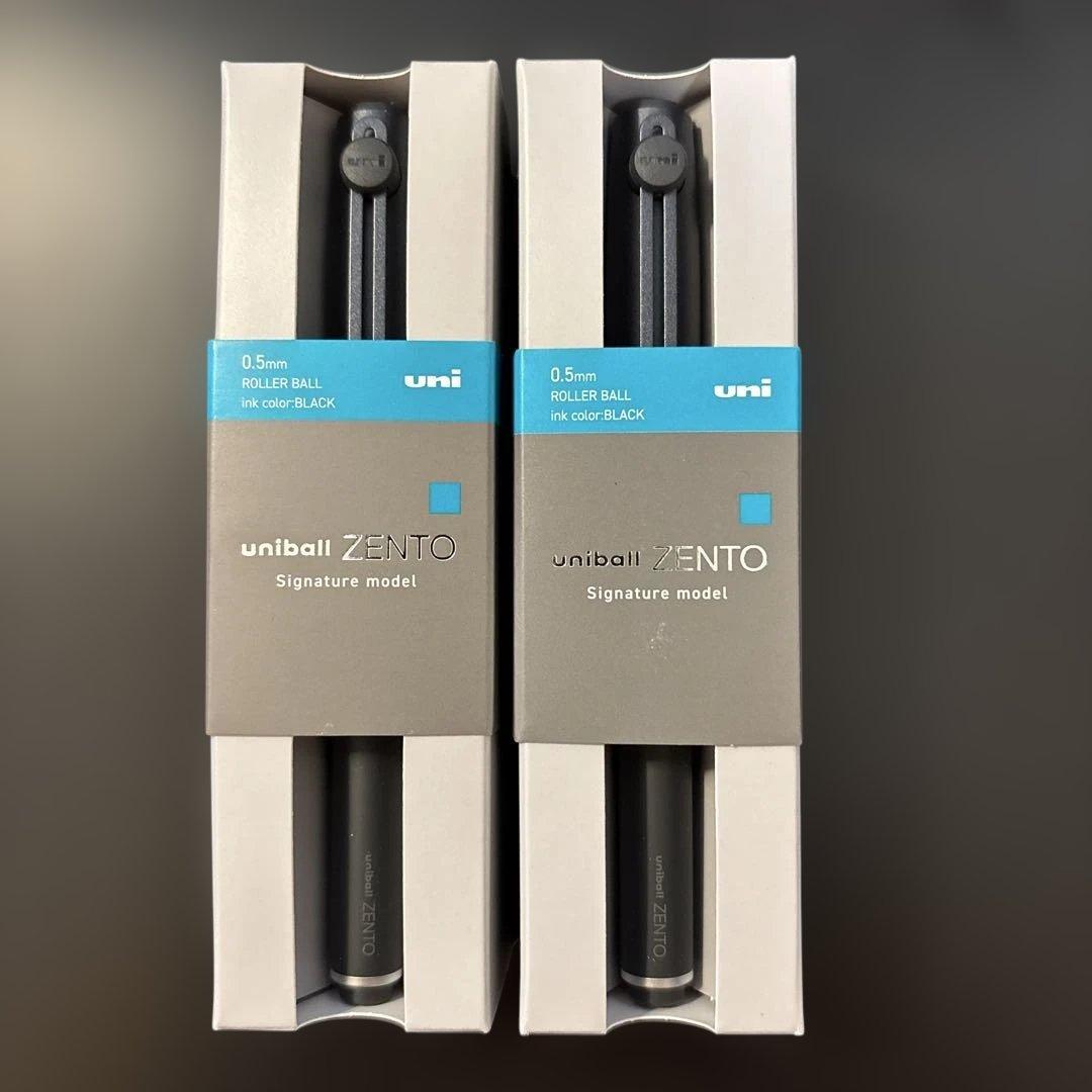 uniball ZENTO Signature model ブラック 2本セット