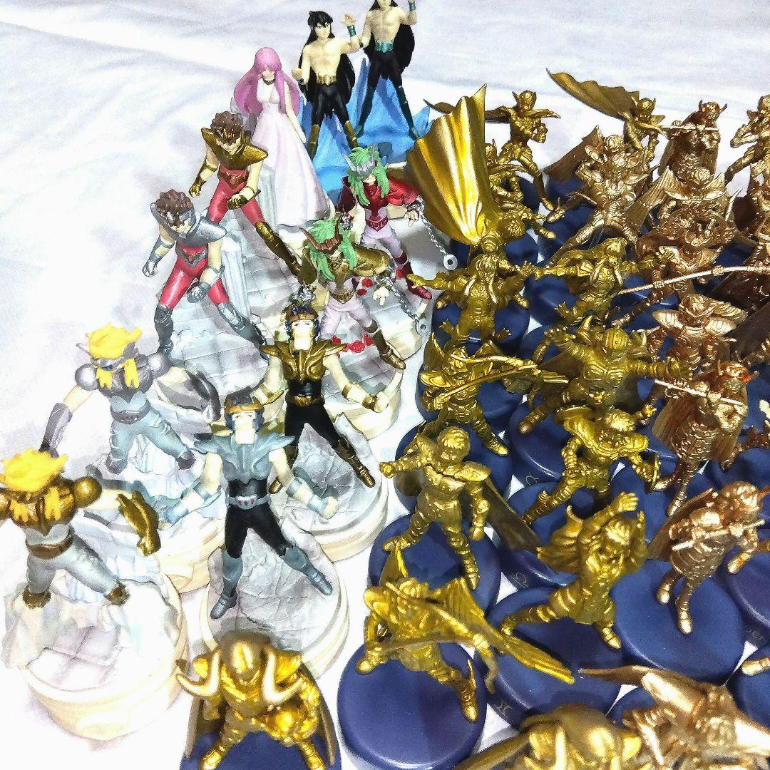 聖闘士星矢　チェスピースコレクション　ミニフィギュアセレクション　63体　まとめ