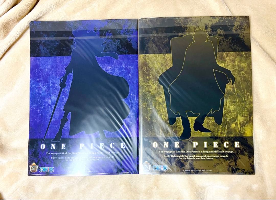 ONE PIECE 15th 漢たちの戦場 クリアファイルセット