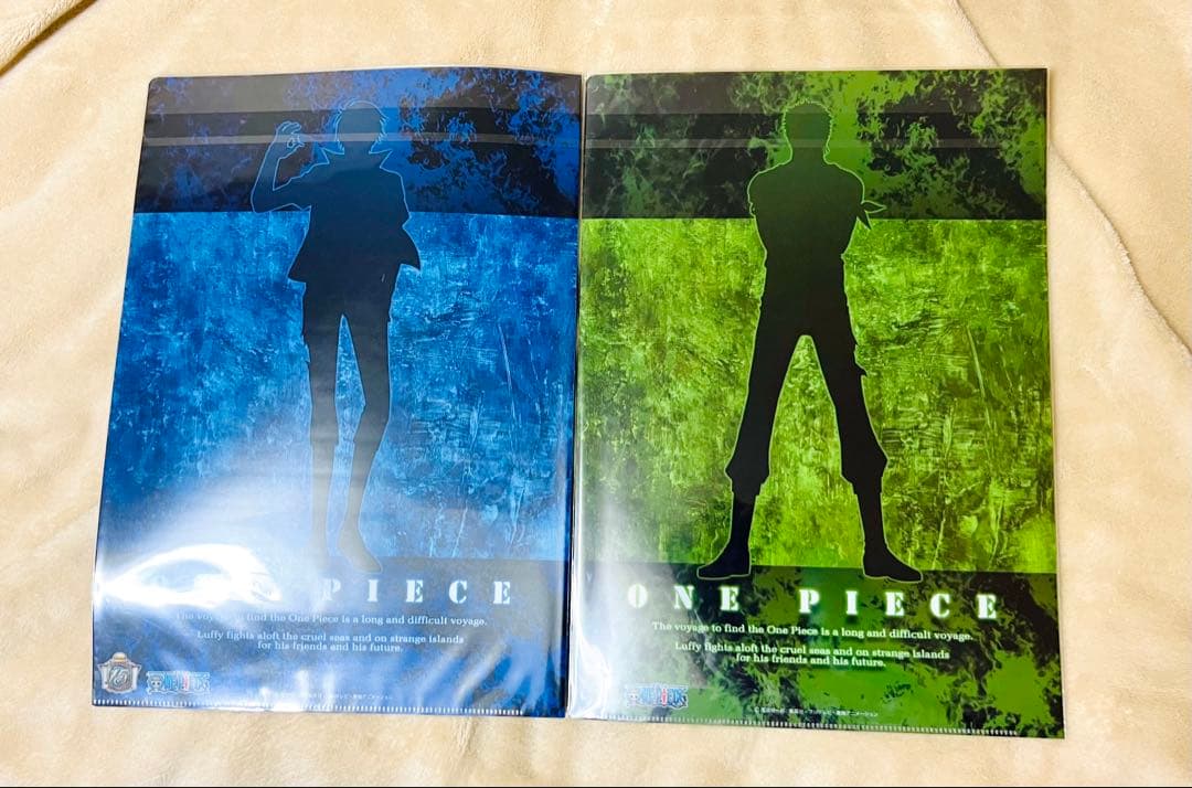 ONE PIECE 15th 漢たちの戦場 クリアファイルセット