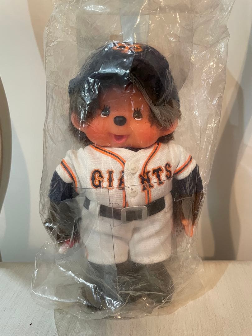 モンチッチ　GIANTS 巨人 ジャイアンツ 野球　ユニフォーム 希少 レア