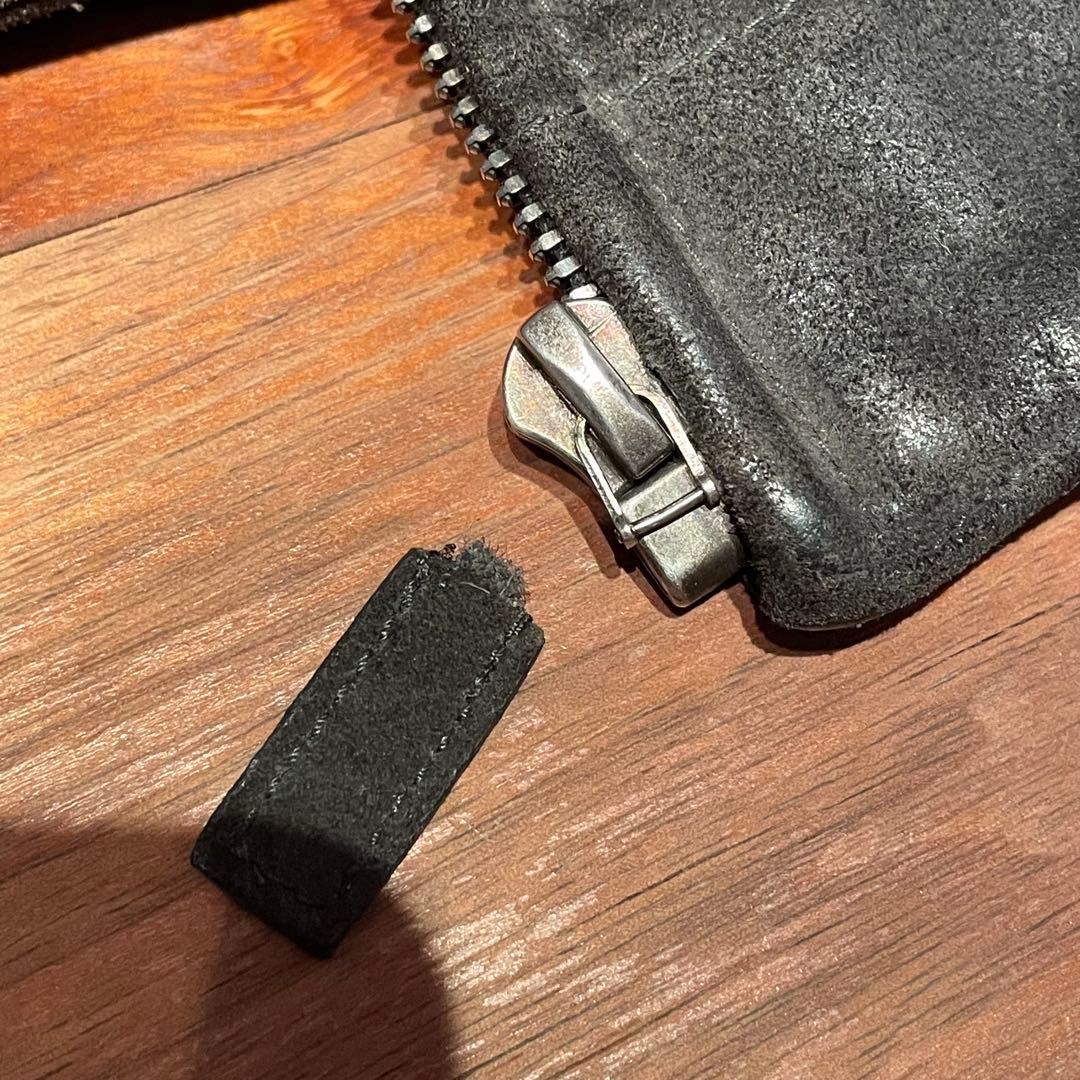 GUCCI グッチ シングルライダース 黒スウェード 46 トムフォード期 希少