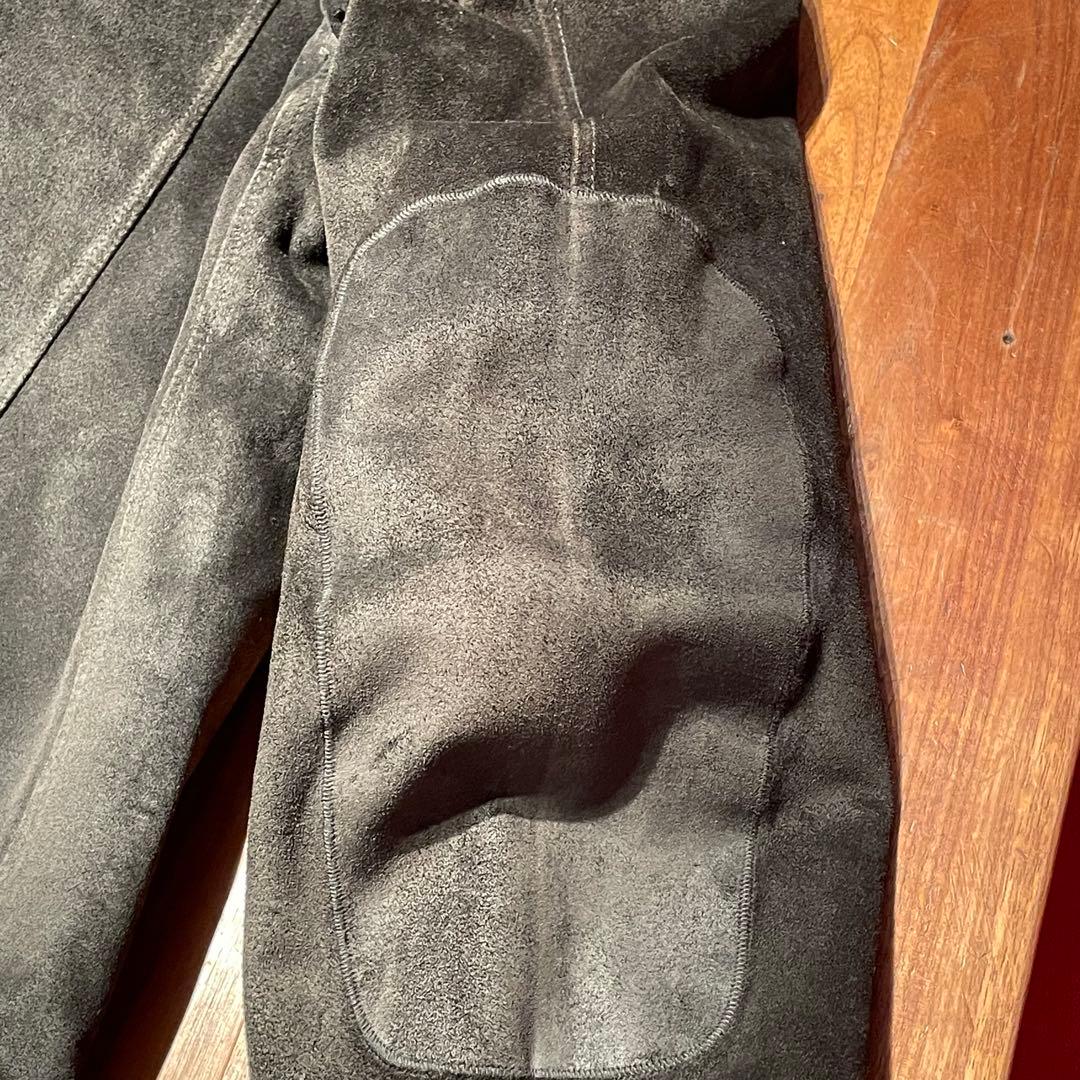 GUCCI グッチ シングルライダース 黒スウェード 46 トムフォード期 希少