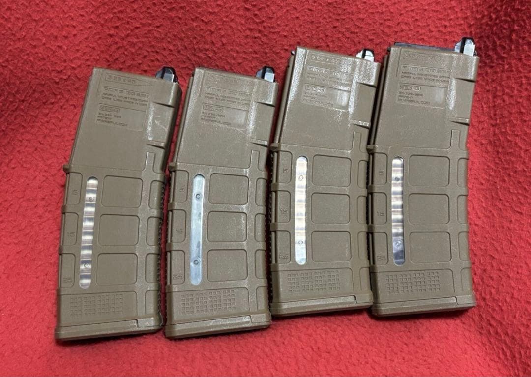 fcc MAGPUL PMAG gen3 トレポン ptw マガジン 4本セット