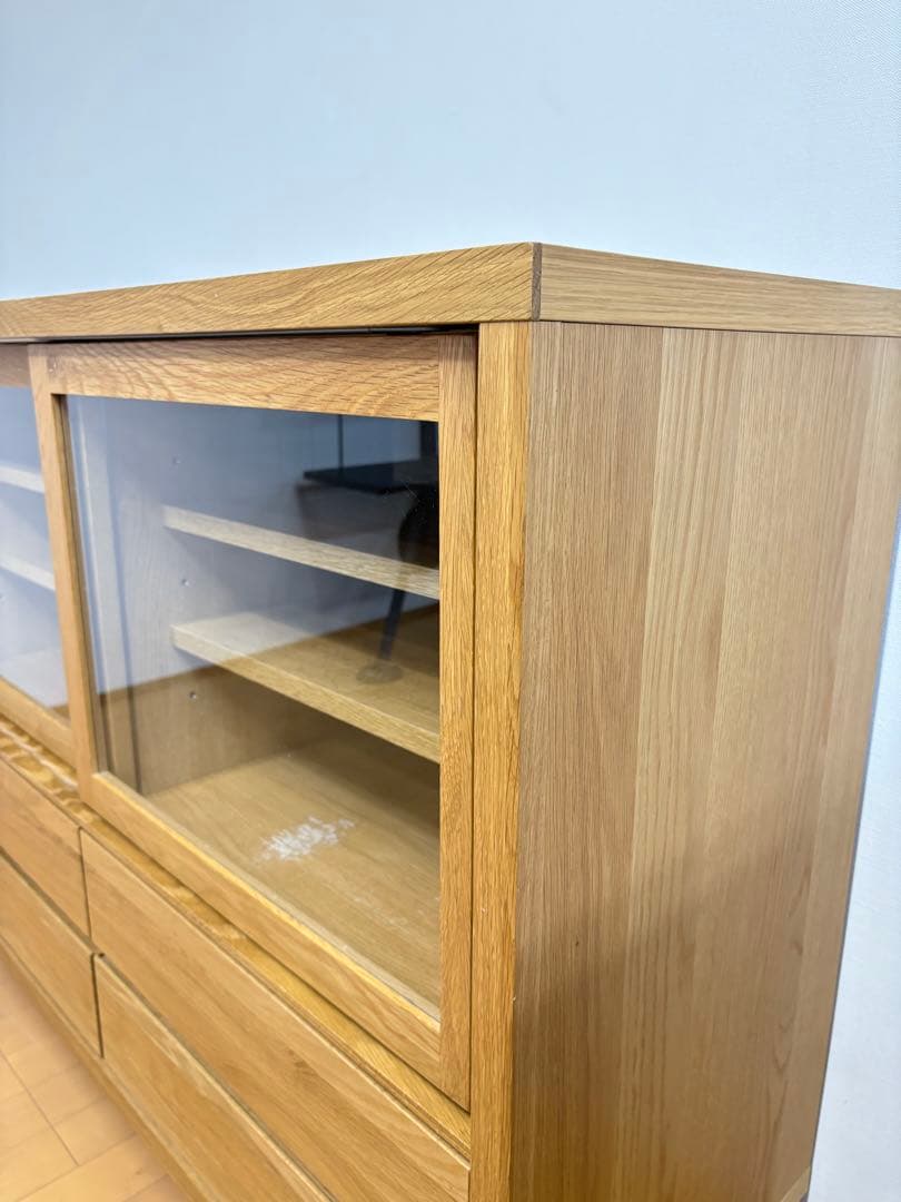 高野木工　CANO カノ　ホワイトオーク　IDC キャビネット　サイドボード