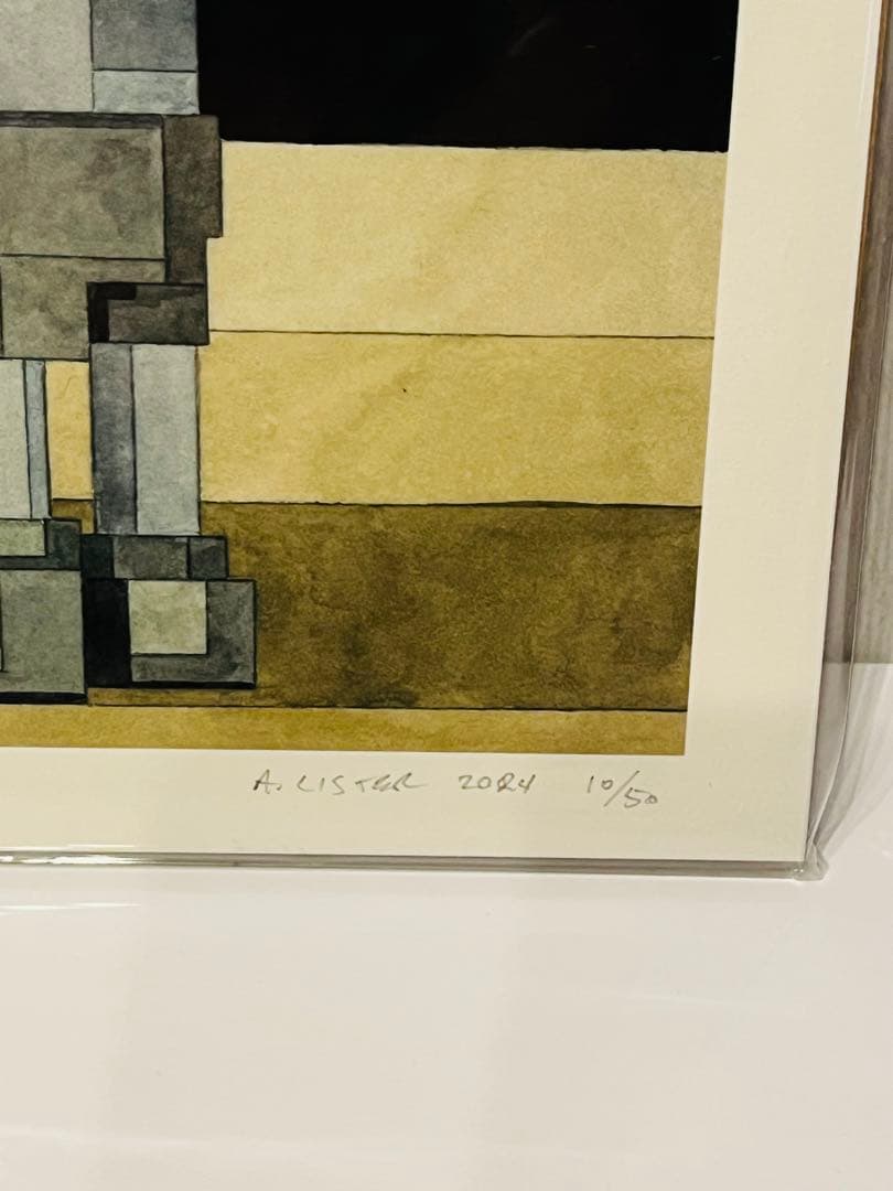 ADAM LISTER アダムリスター シルクスクリーン KAWS モチーフ