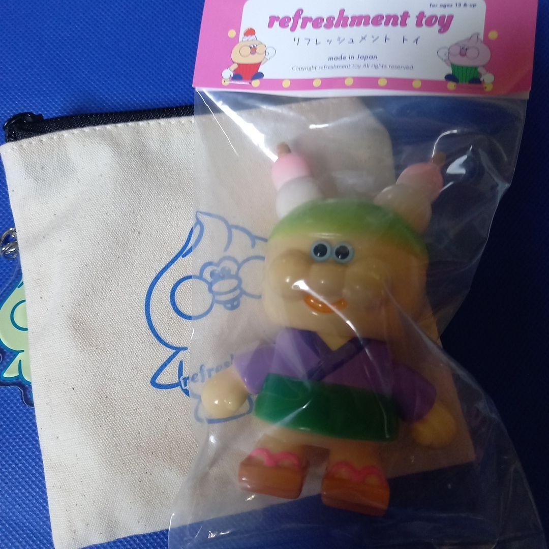 refreshmenttoy 団子のダンダン ソフビ袋付 リフレッシュメントトイ