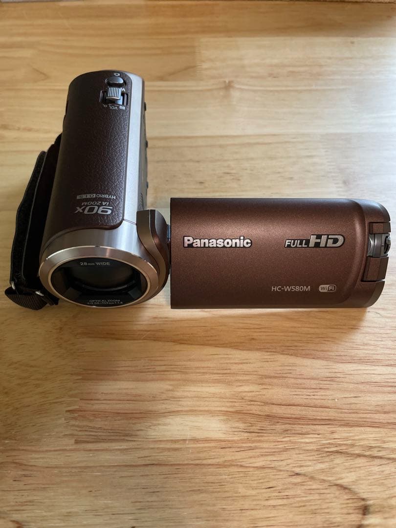 【超美品】Panasonic HC-W580M ビデオカメラ W録画＆付属品豪華