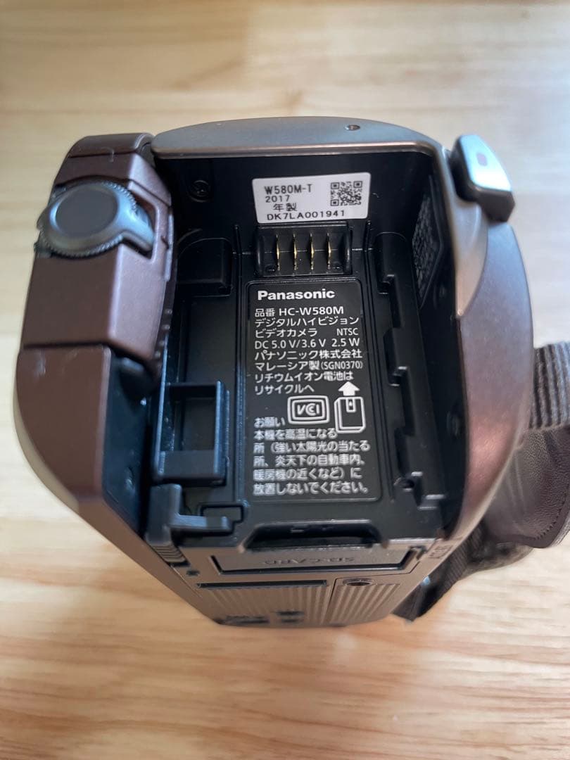 【超美品】Panasonic HC-W580M ビデオカメラ W録画＆付属品豪華