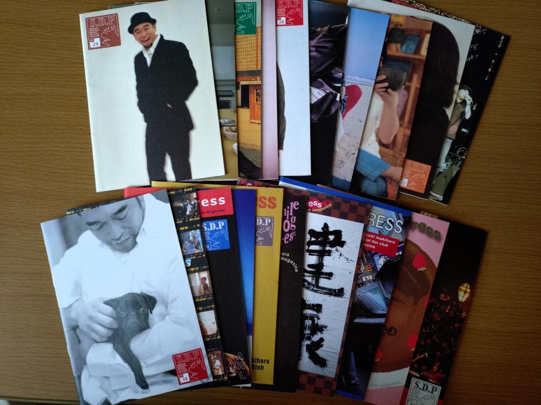槇原敬之ファンクラブ会報⑤　S.D.P. Vol.24-99　76冊