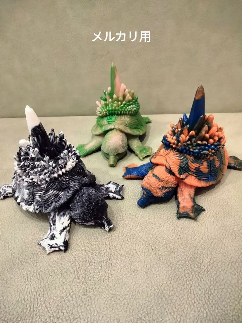 ソフビ　monstock　ガミグラゴン　幼体　杉山実　安楽安作　ブルマァク