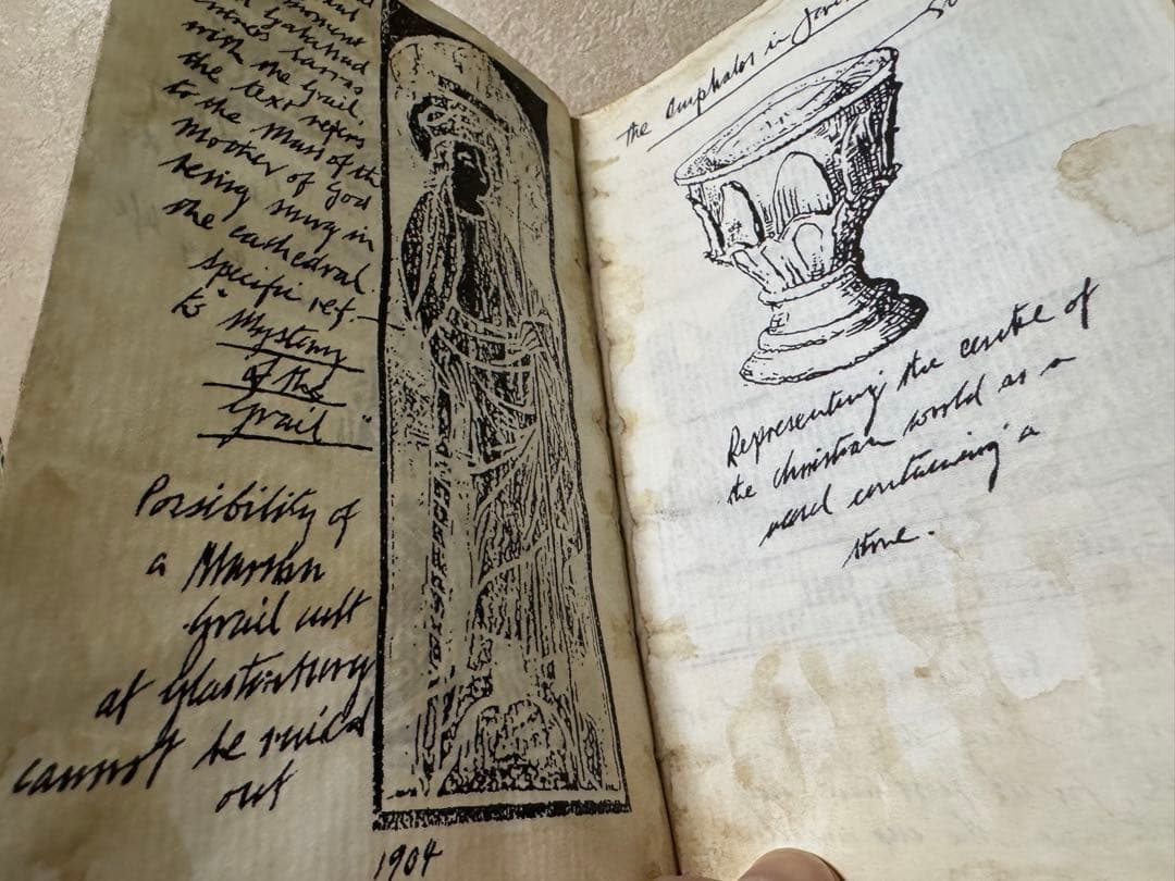 grail diary 聖杯日誌　手帳　スーパーレプリカ　ヒーロープロップ