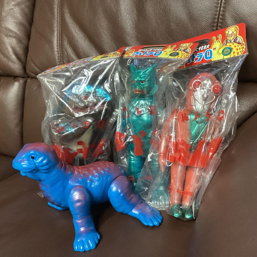 M1号　ウルトラQ怪獣ソフビ6体セット　バラ売り値引不可　現品現状渡しビンテージ