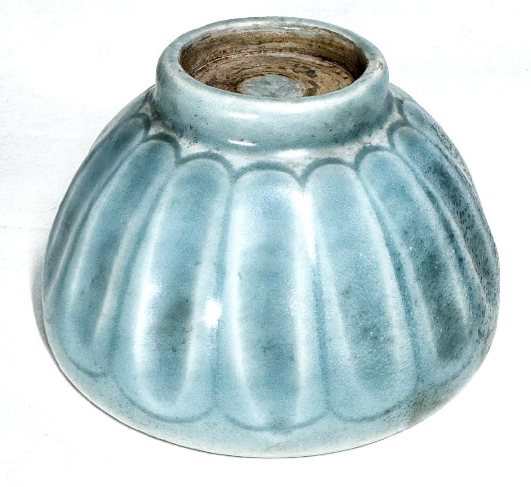 宋 青磁茶碗 時代品 伝世品焼物 歴史唐物 ウブ品 入手困難 骨董WWTT321