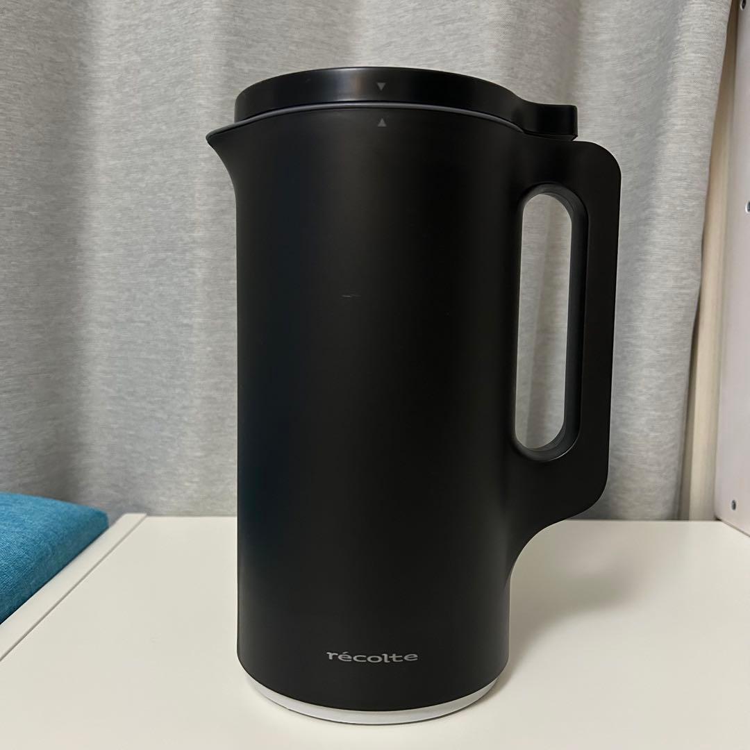 レコルト自動調理ポット　ブラック