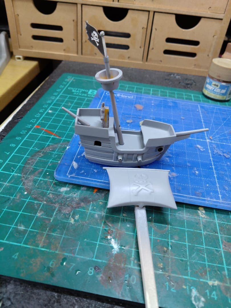 ミニロボダッチ　海賊船