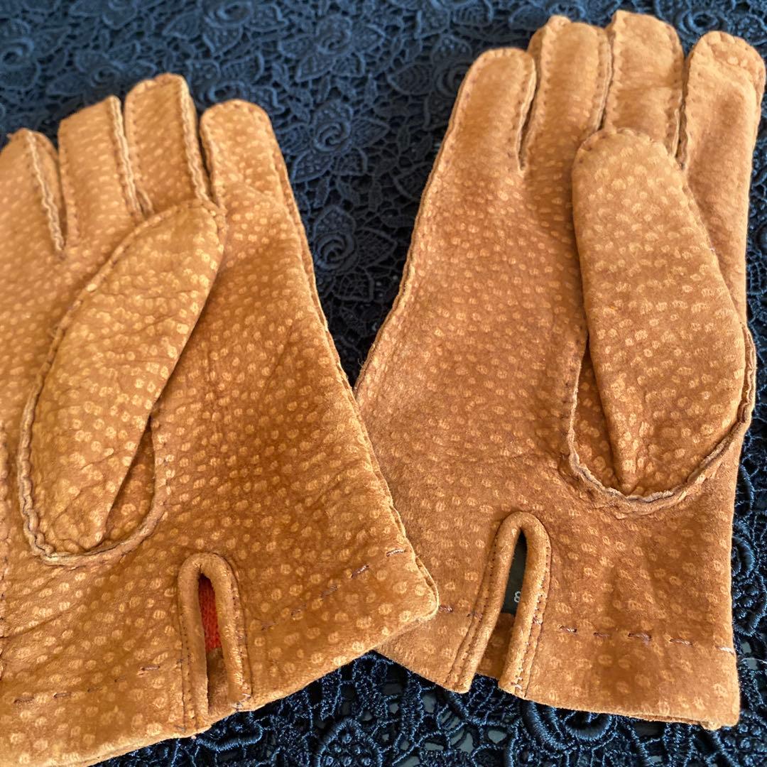 MEROLAメローラカピバラ手袋ライトブラウン