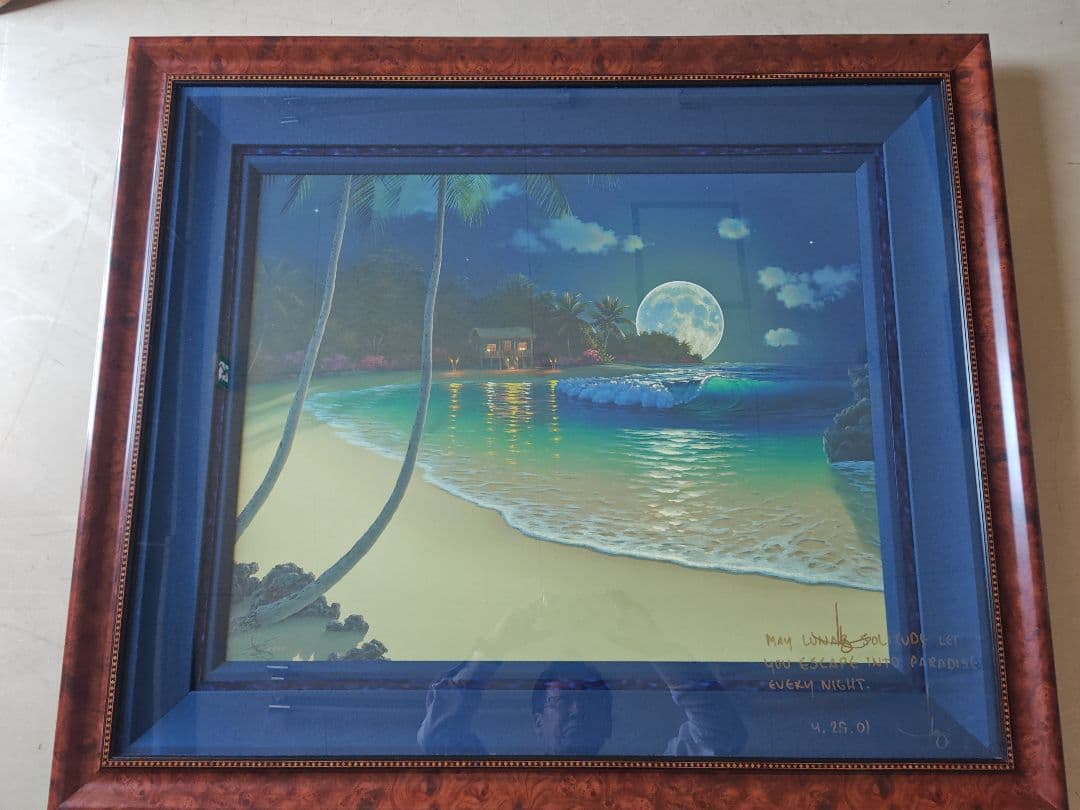 ジョン アルホーグ　JOHN.AL.HOGUE、作品名LUNA SOLITUDE