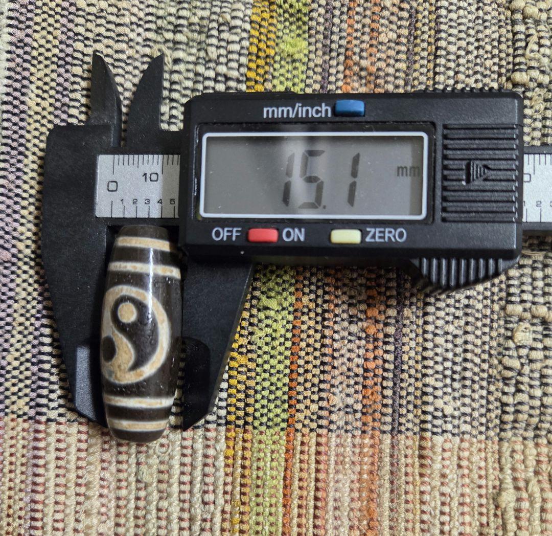 890 天珠　六字真言天珠　梵字　太極天珠　dzibeads　2個セット！