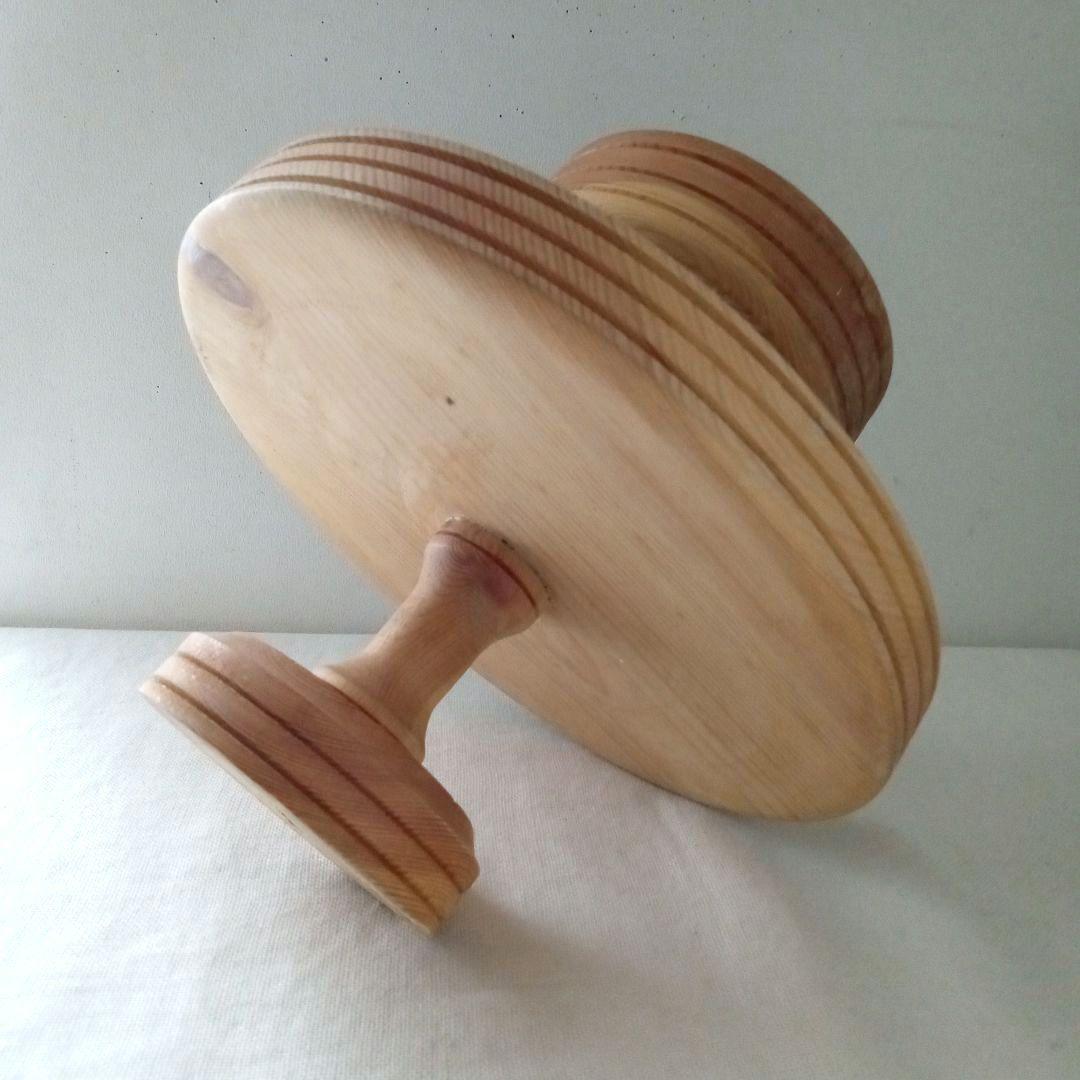 木製2段トレー スウェーデン ハンドメイド 北欧 ヴィンテージ