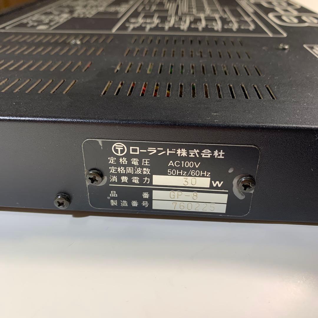 動作OK：Roland GP-8＆FC-100／RRCケーブル＆取説