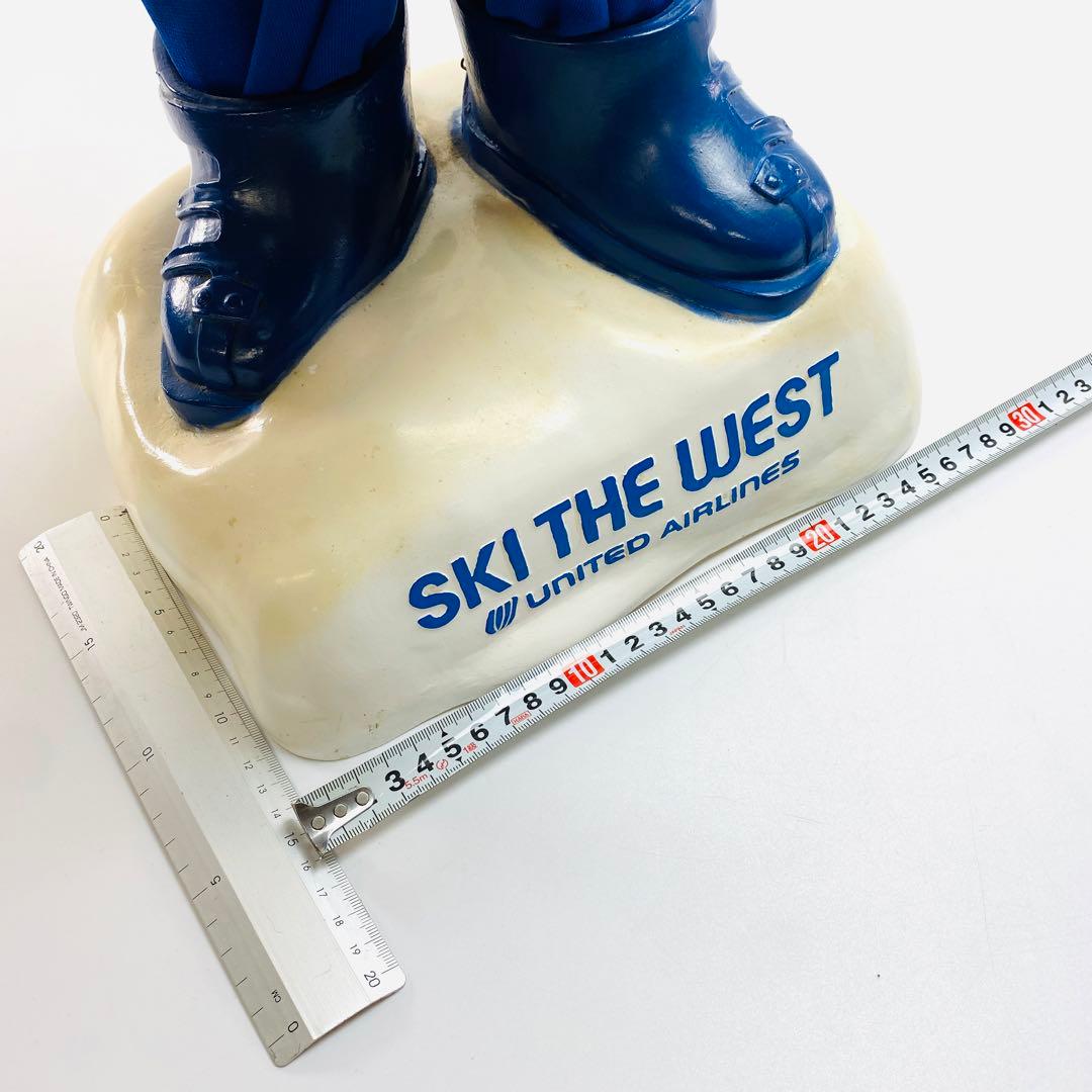 メネフネ ユナイテッド航空 SKI THE WEST 70's 当時物 非売品
