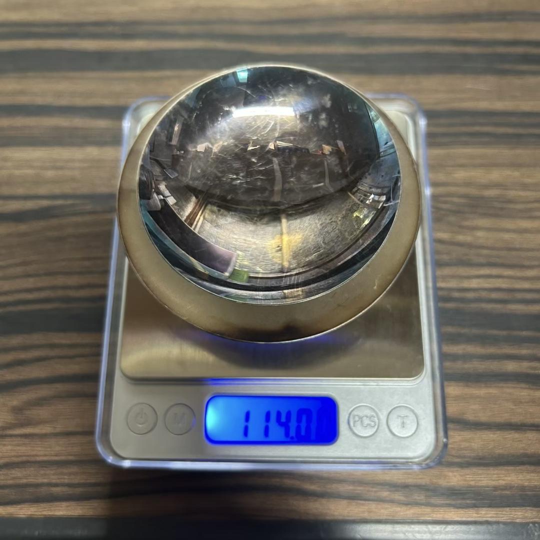純銀 盃 2点セット 約114g 純銀刻印あり 名入れあり 銀杯 銀製 工芸品