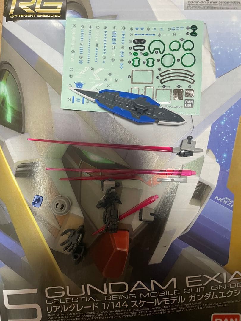 HG GNアームズ TYPE-E RG ガンダムエクシア　リペアパーツセット