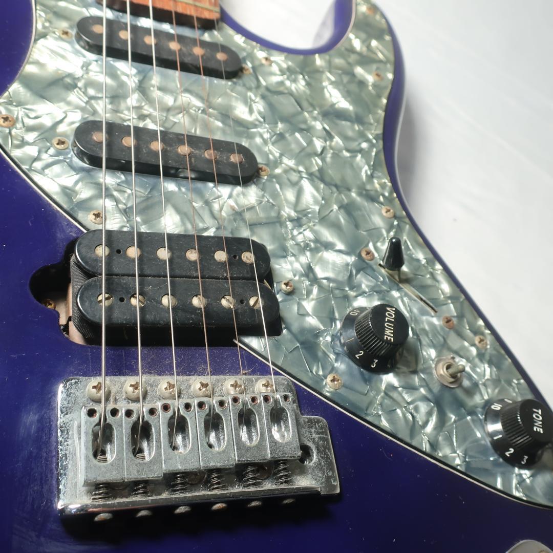 Aria ProⅡ Fl-series エレキギター ネイビー コイルタップ搭載