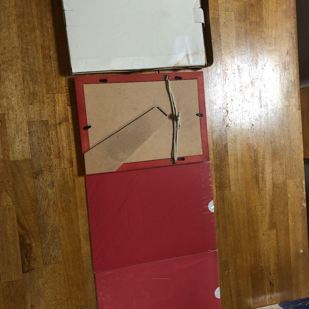 ガンダム　シャア専用額装ポスター